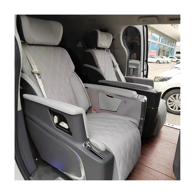 고급 가죽 카시트 MPV 수정 액세서리 Sienna Buick GL8 VITO V260 Carnival Sprinter Multivan 용 자동차 바디 키트